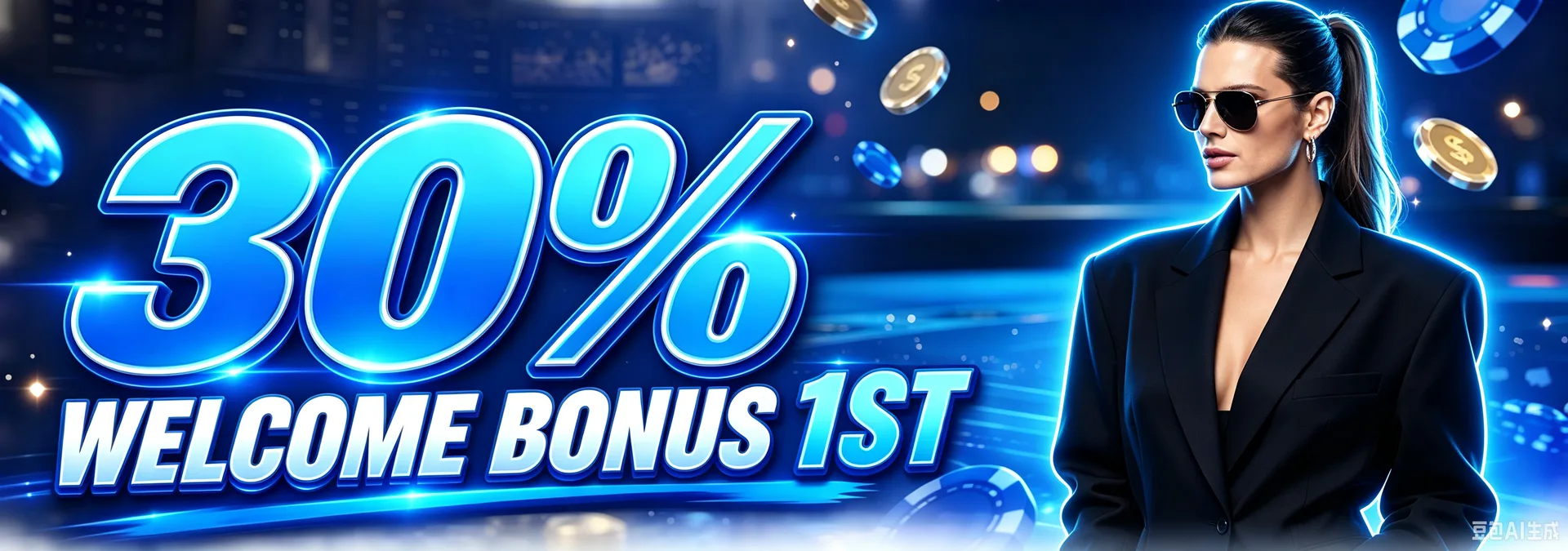welcome bonus 30%